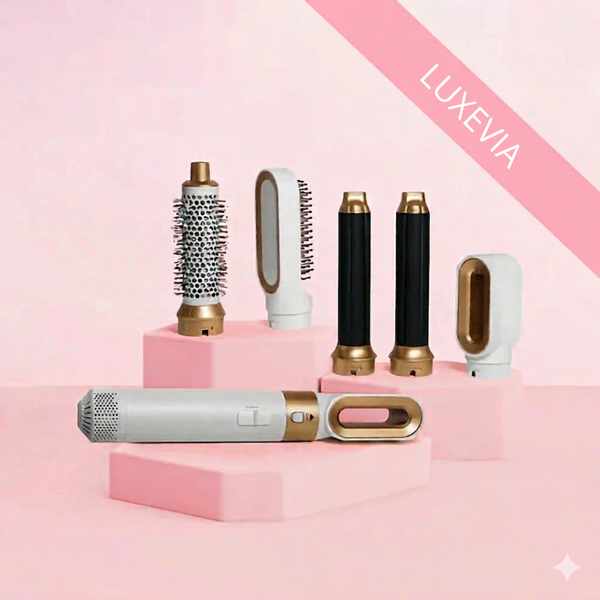 Luxevia™ Cepillo Secador 5 en 1-Volumen y Alisado de Salón